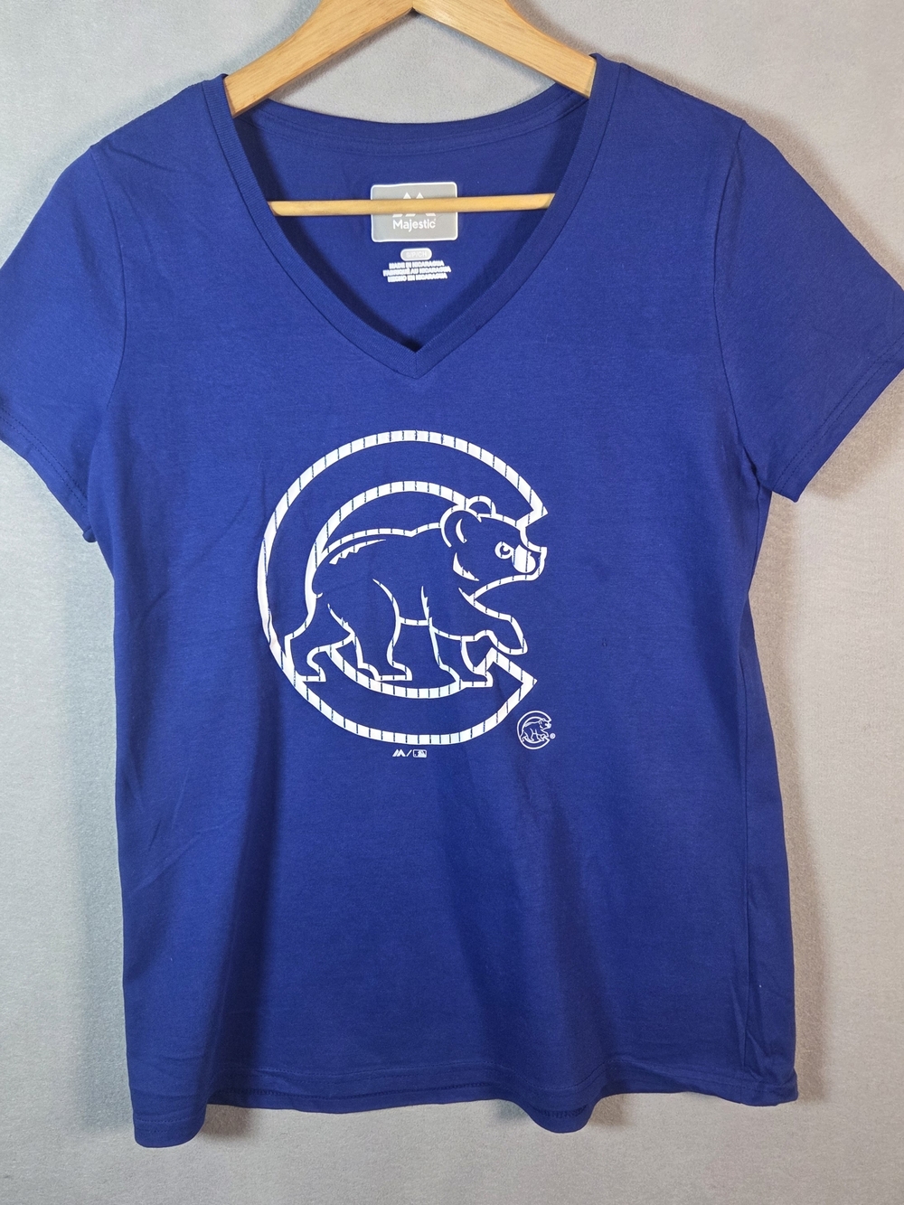 Chicago Cubs women's V-neck t-shirt (P702)